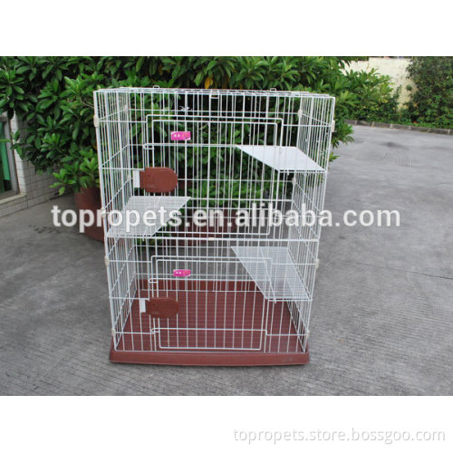 three layer cat cage